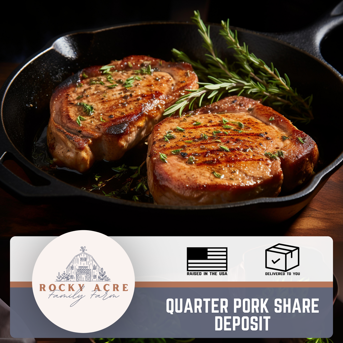 Quarter Pork Share Deposit